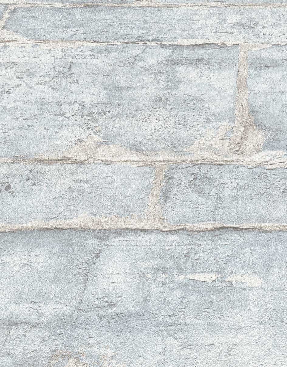  Tapete Guido Maria Kretschmer Backstein Blau 10222-43