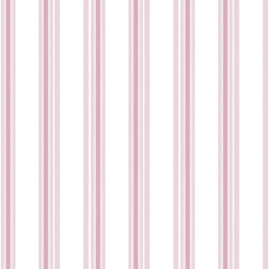 Tapete Kinder Gestreift Weiß Rosa 005434
