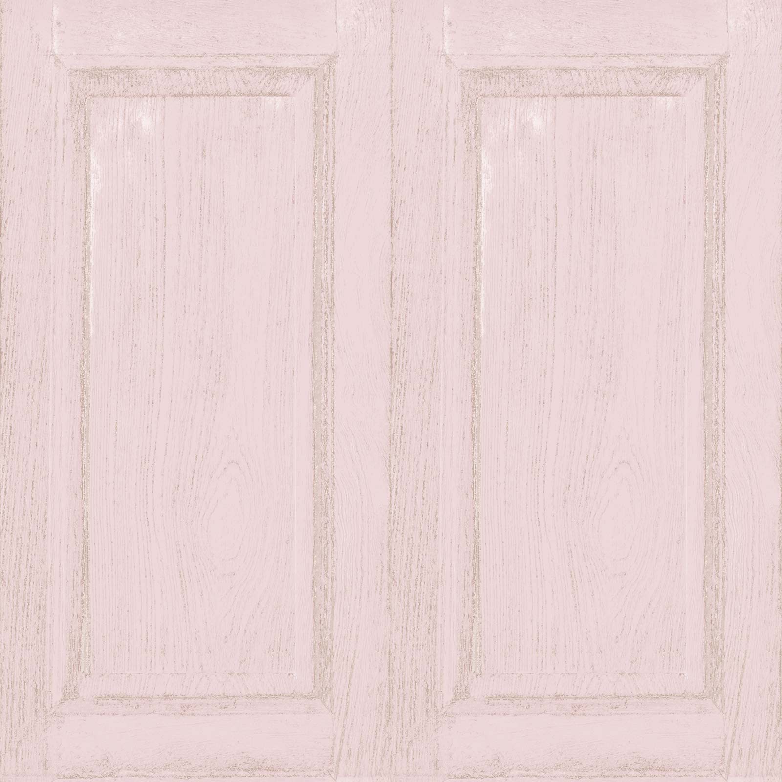  Tapete Kinder Holzkassetten Rosa Beige 005408
