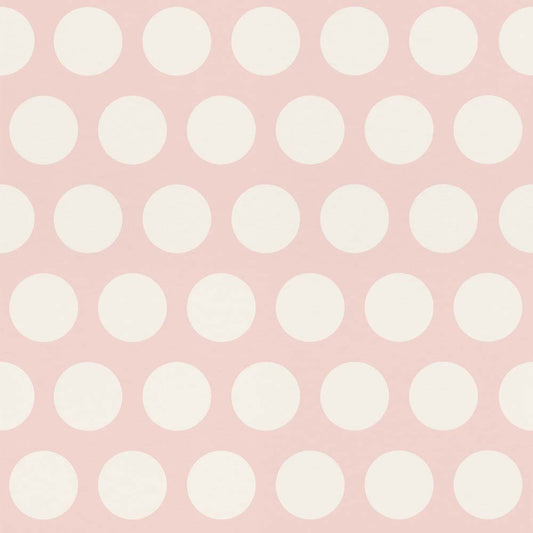  Vliestapete Kinder Kreise Rosa Weiß World Wide Walls 128859