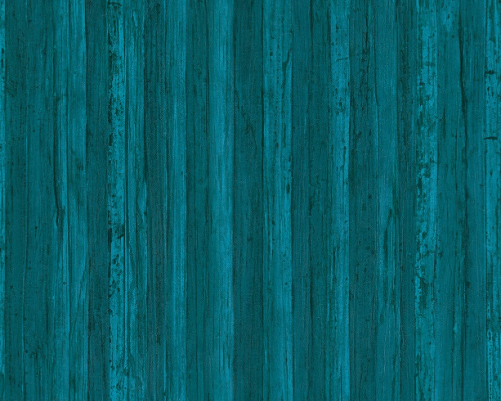A.S. Creation Tapete Vlies Holzoptik Holz AS Creation Blau 32714-5