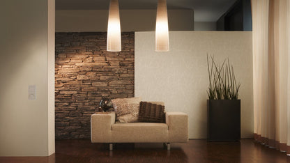 A.S. Creation Tapete Natur Beige Weiß AS Creation Elegance 30507-4