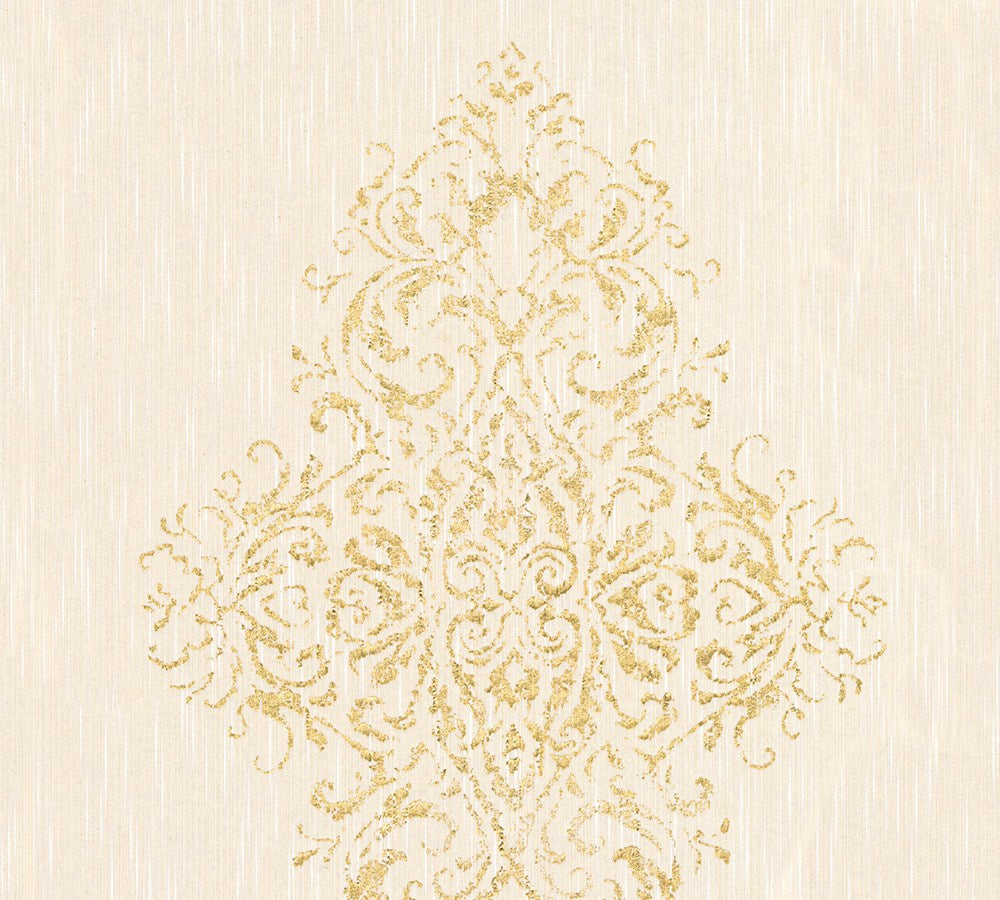  Tapete Textil Barock Creme Architects Paper 31945-2