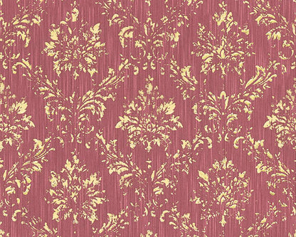  Tapete Textil Vintage Hellrot Gold Architects Paper 30662-6