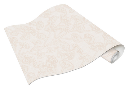  Tapete Vlies Floral Creme Beige Metallic 10029-02