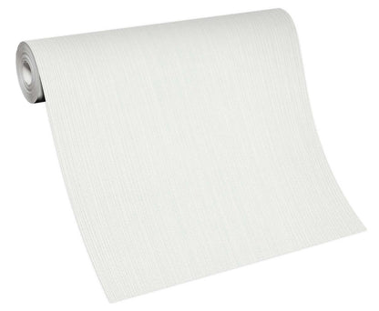  Erismann Tapete Vlies 10133-01 Einfarbig Weiß
