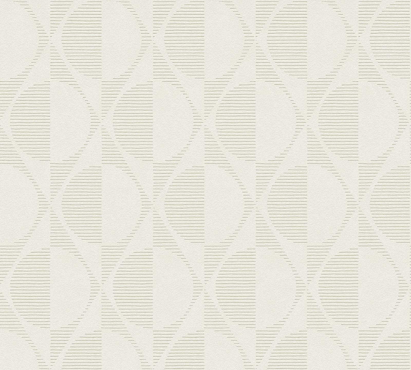 A.S. Creation Tapete Vlies Weiß Kreise 37478-3 | 374783