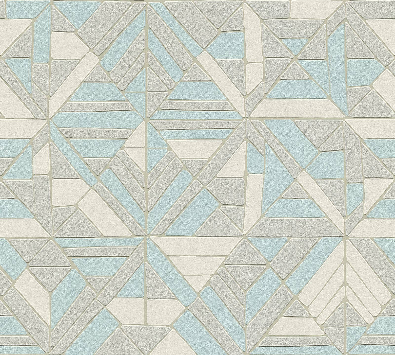 A.S. Creation Tapete Vlies Silber Grafische Muster 37481-3 | 374813