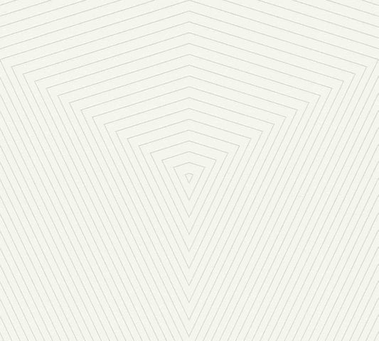 A.S. Creation Tapete Vlies 37522-1 Geometrisch Weiß Grau-silber