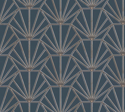 A.S. Creation Tapete Vlies 37528-3 Ornamente Blau Weiß Gold Schwarz