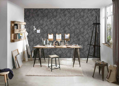 A.S. Creation Tapete Vlies 37741-2 Beton Grafisch Anthrazit