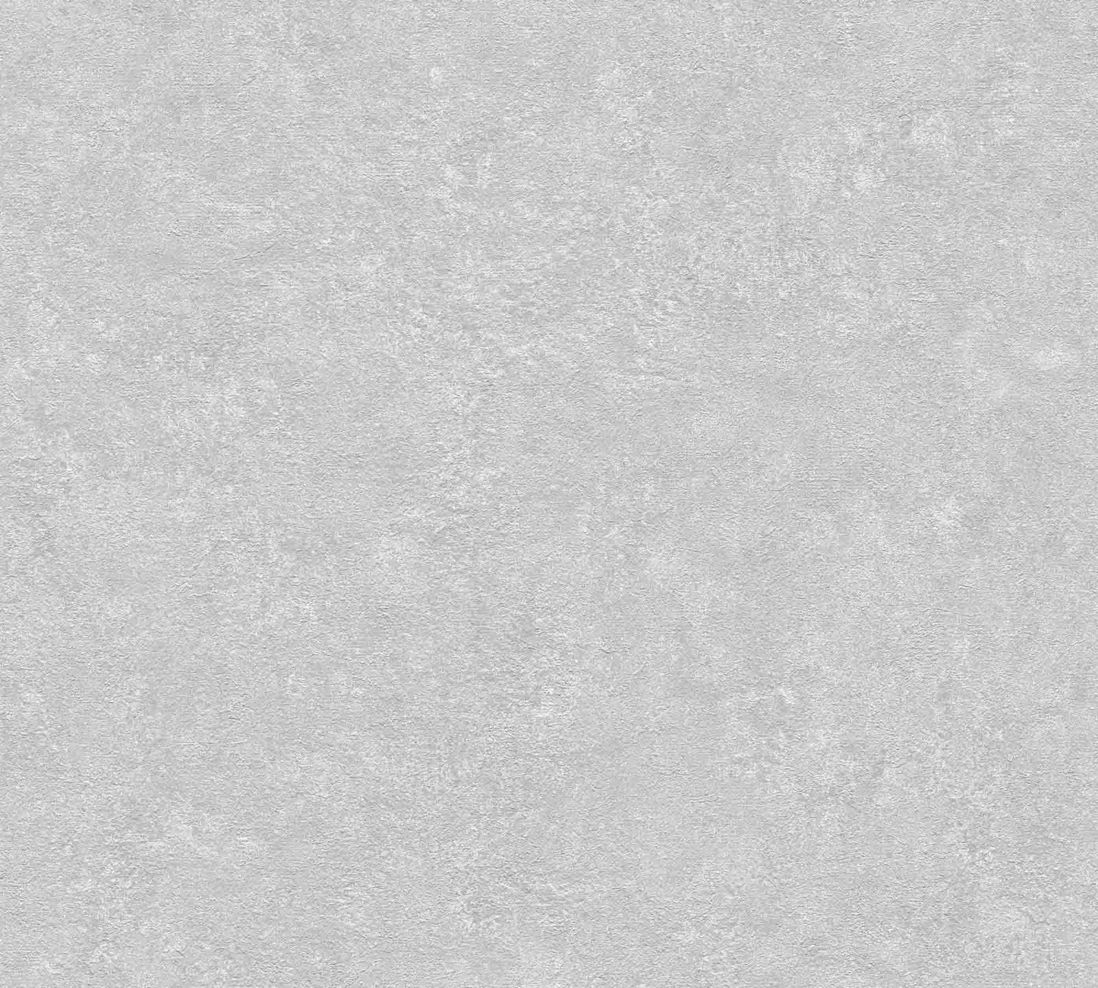 A.S. Creation Tapete Vlies 37744-7 Optik Putz Hellgrau
