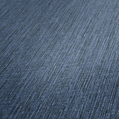A.S. Creation Tapete Vlies 37952-1 Texturiert Einfarbig Blau Schwarz