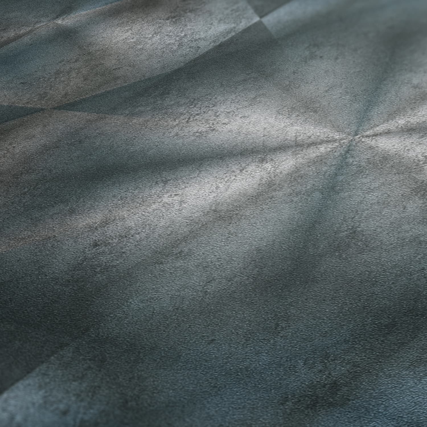 A.S. Creation Tapete Vlies 3D Dreiecke Blau Grau Silber 38692-4