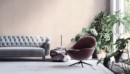 A.S. Creation Tapete Vlies 3D Wellen Beige Silber 38696-3