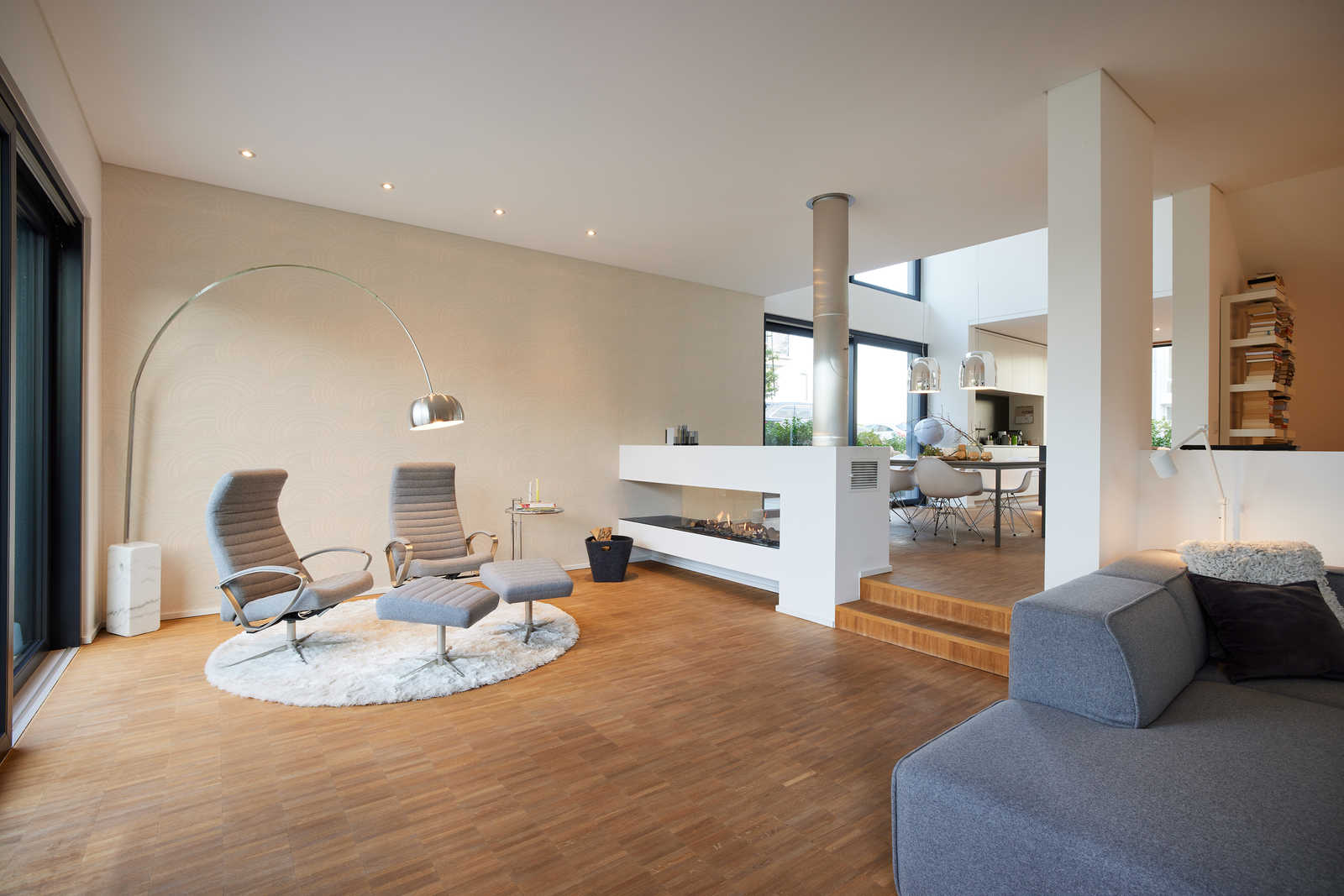 A.S. Creation Tapete Vlies 3D Wellen Beige Silber 38696-3