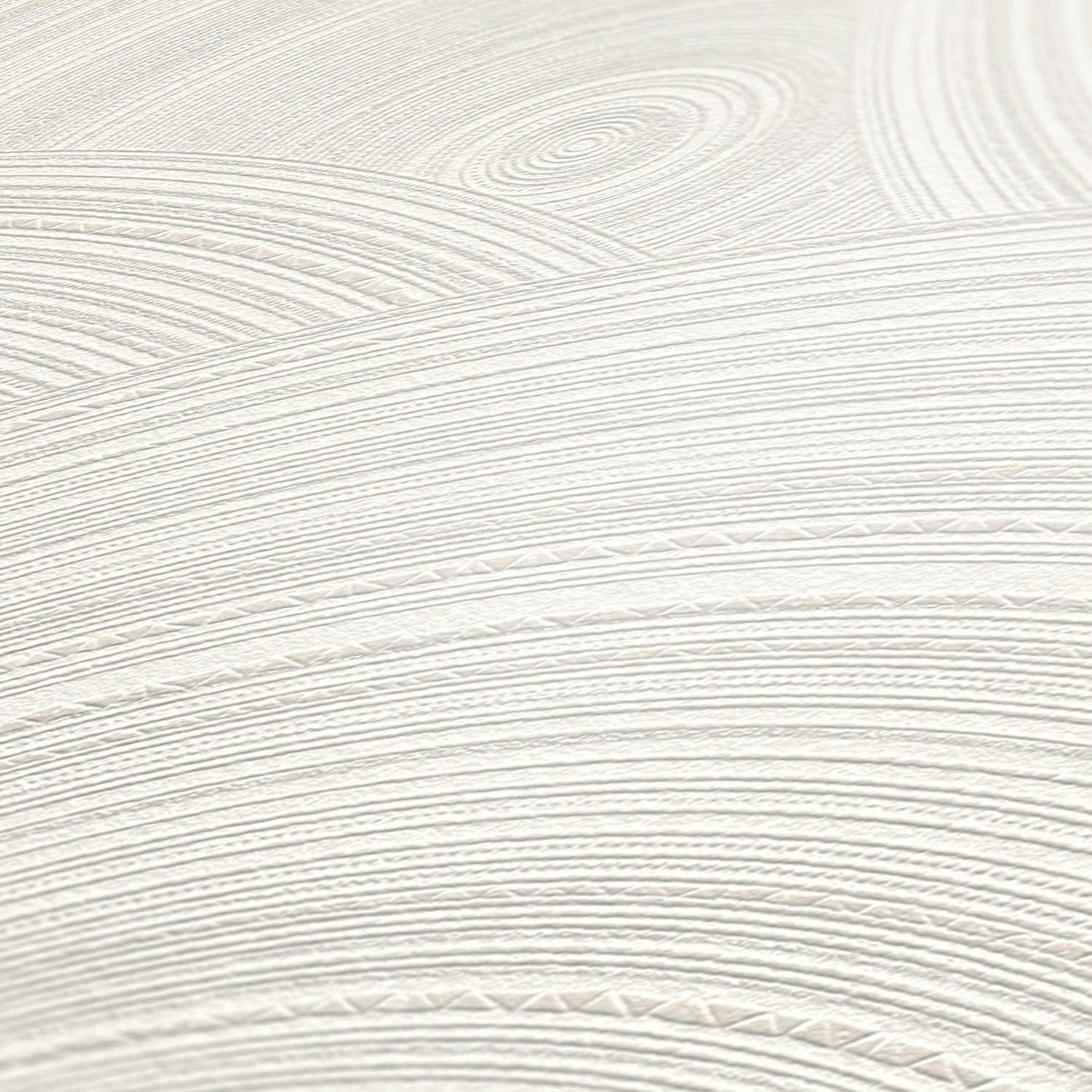 A.S. Creation Tapete Vlies 3D Wellen Weiß Silber 38696-1