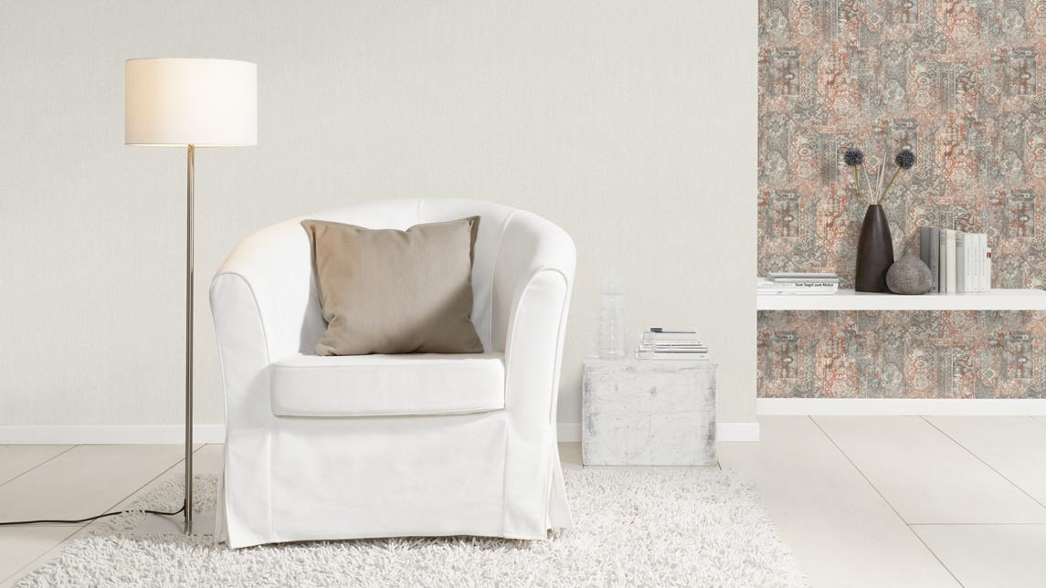  Barbara Home Vliestapete Musterteppich Braun Bunt 536522