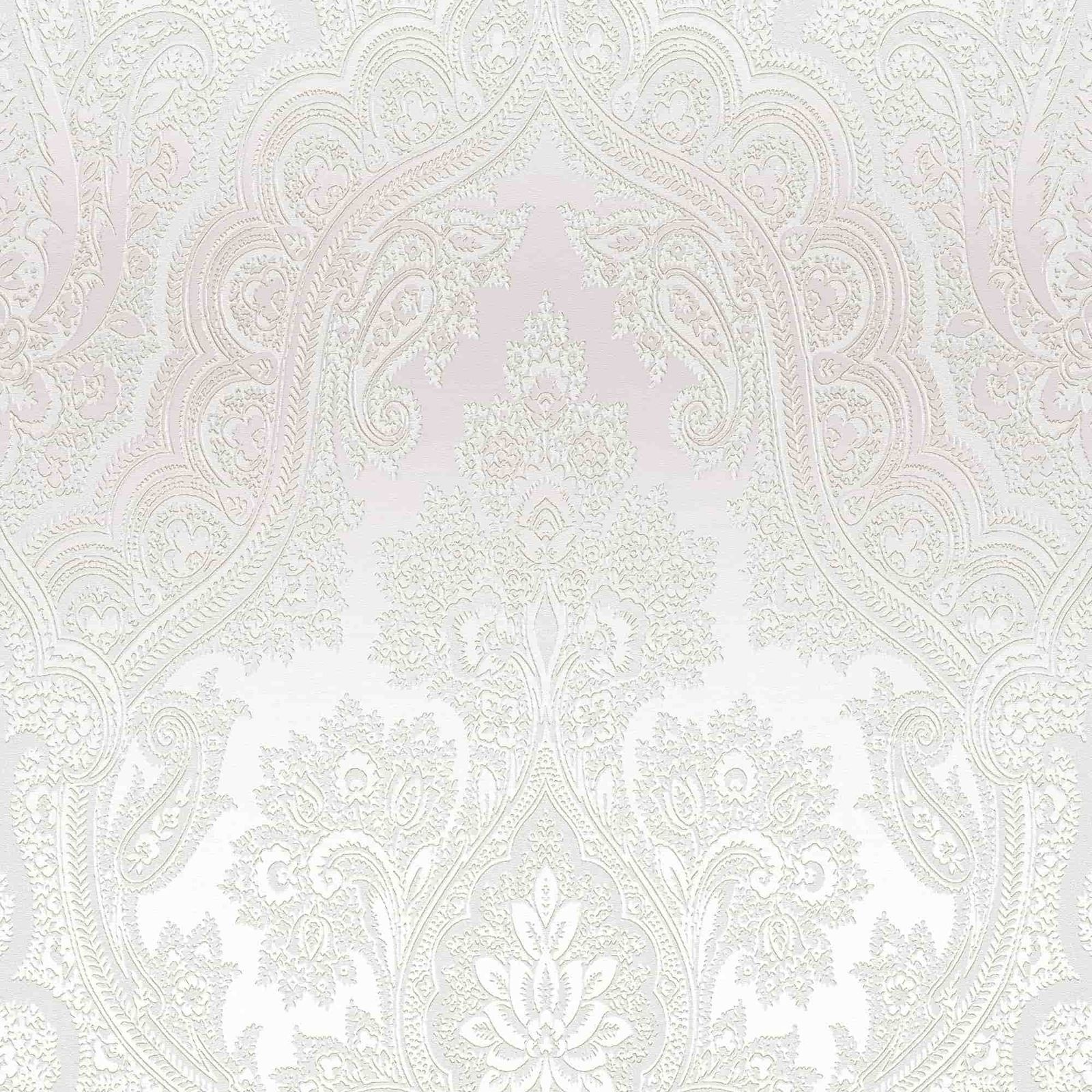 A.S. Creation Tapete Vlies Barock-Design Grau Silber 38708-4