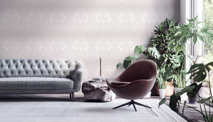 A.S. Creation Tapete Vlies Barock-Design Grau Silber 38708-4