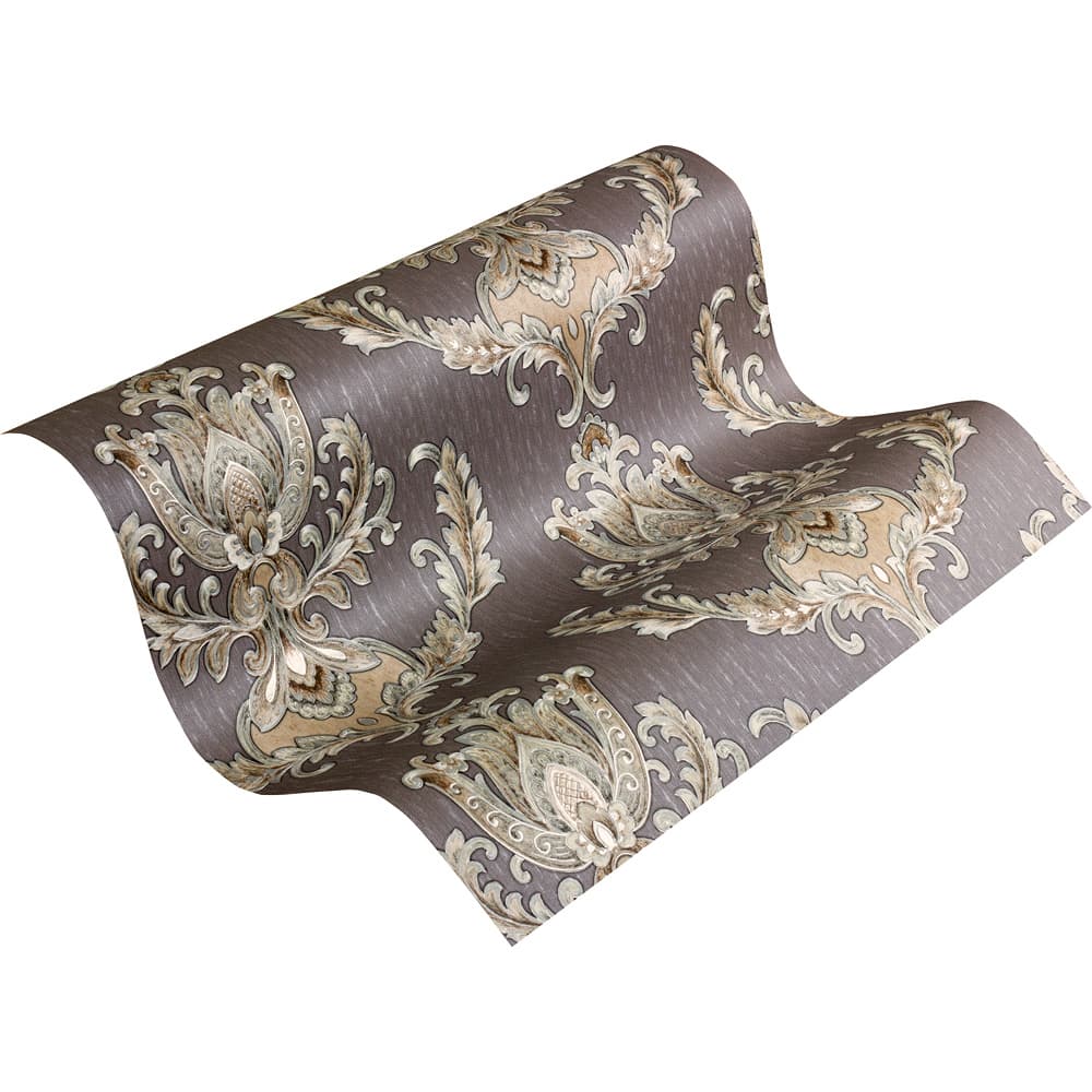  Tapete Vlies Barock Floral Silbergrau Hermitage 33546-5