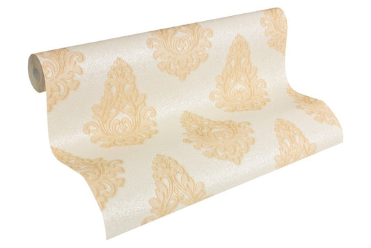  Tapete Vlies Architects Paper Barock Creme Glanz 95981-1