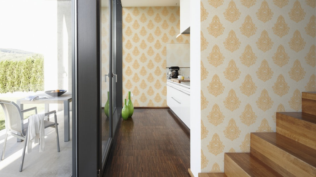  Tapete Vlies Architects Paper Barock Creme Glanz 95981-1