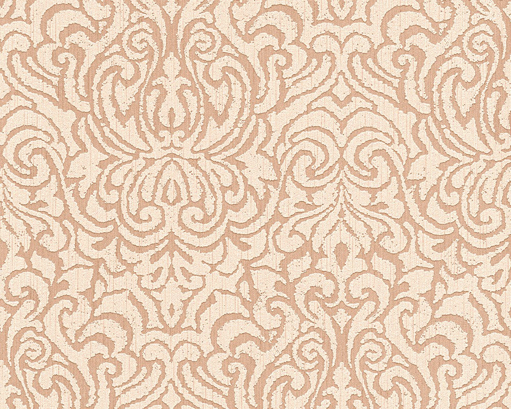  Tapete Vlies Barock Beige Creme Tessuto 96193-4