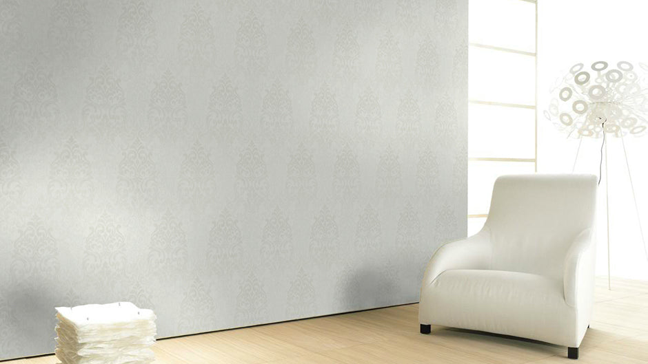  Tapete Vlies Barock Cremegrau Metallic Marburg 58209