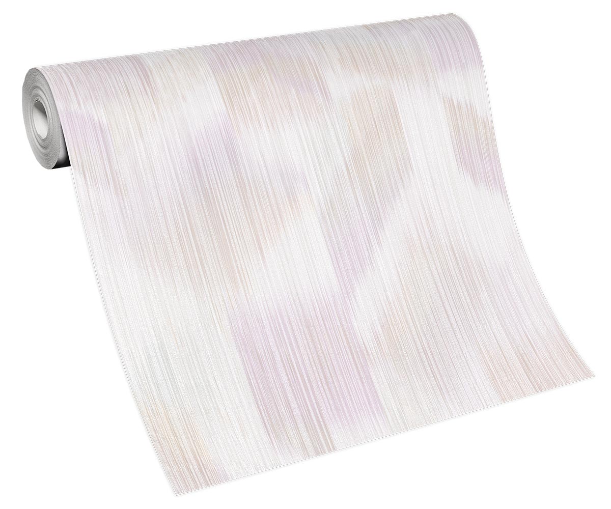  Tapete Vlies Batik Streifen Rosa Beige 10248-05