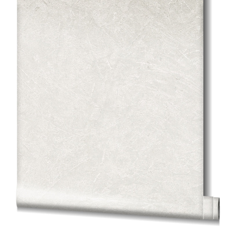  Tapete Vlies Beton-Optik Struktur Metallic Weiß 32813