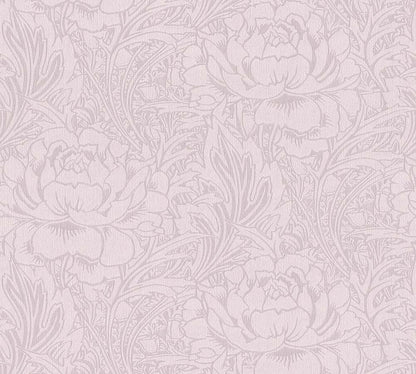  Tapete Vlies Blumen Floral Textil Rosa 38092-2