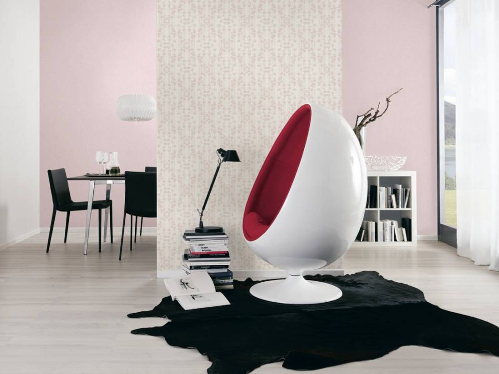  Tapete Vlies Design Creme Rosa Glitzer Livingwalls 35690-1