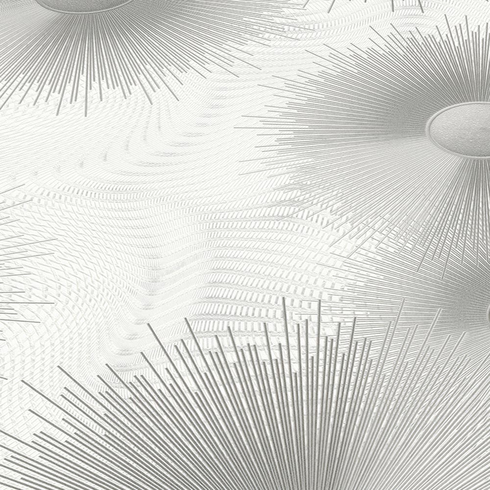  Tapete Vlies ELLE Grafik Sonne Grau Metallic 10191-31