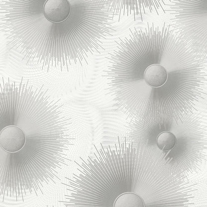  Tapete Vlies ELLE Grafik Sonne Grau Metallic 10191-31
