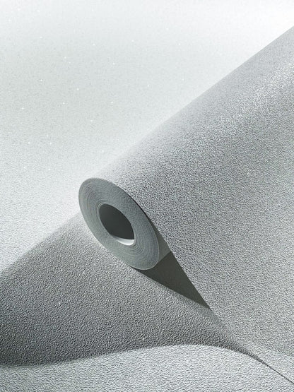  Tapete Vlies Einfarbig Glitzer Weiss 32728