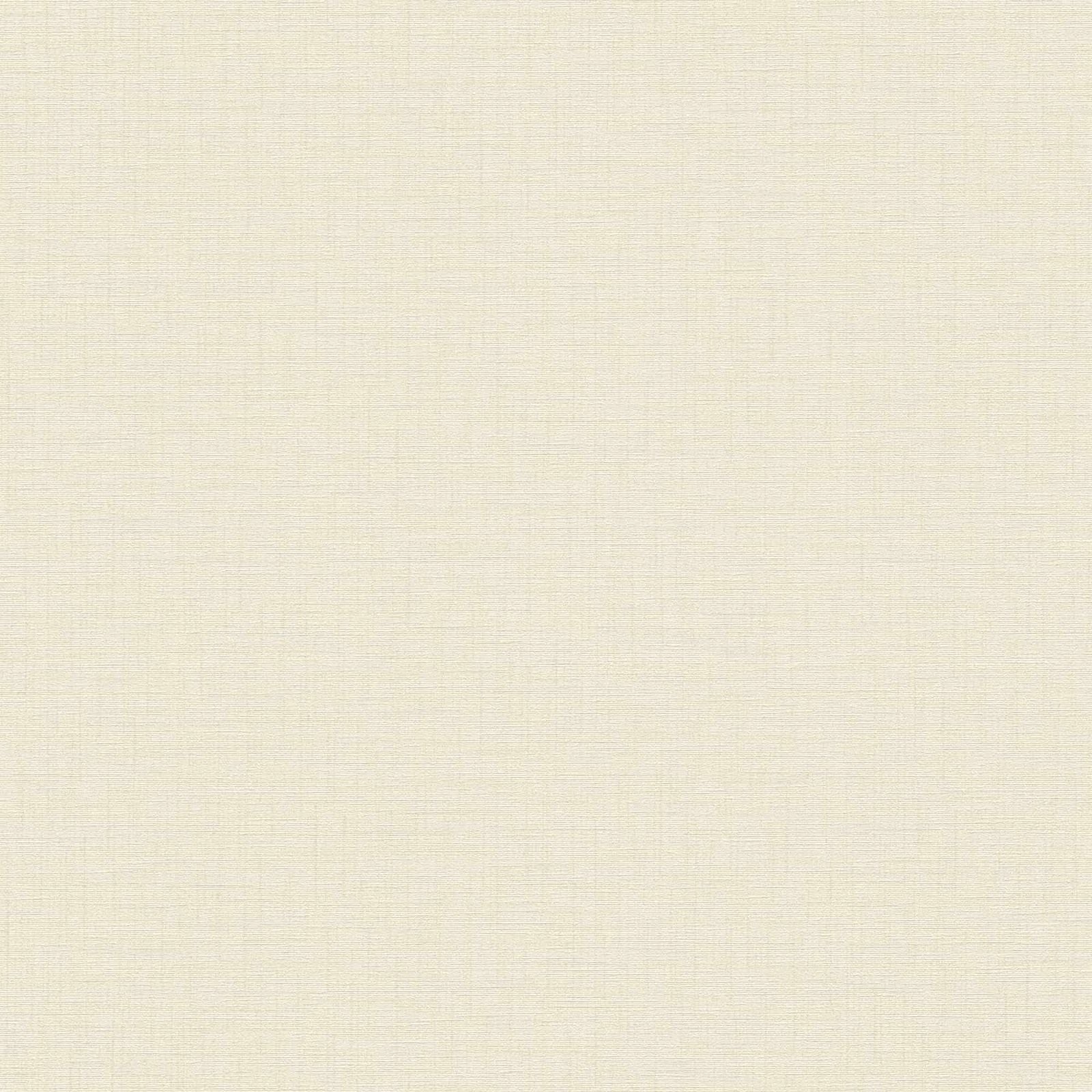 A.S. Creation Tapete Vlies Einfarbig Leinen Creme-beige 38712-3
