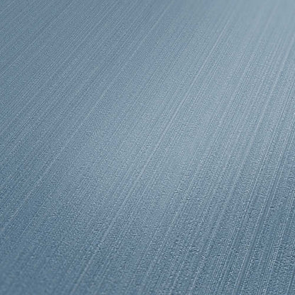  Tapete Vlies Einfarbig Streifen Blau 38098-7
