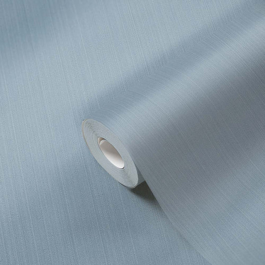  Tapete Vlies Einfarbig Streifen Blau 38098-7