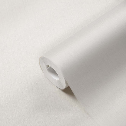  Tapete Vlies Einfarbig Streifen Creme-weiß 38098-8