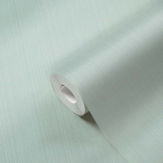  Tapete Vlies Einfarbig Streifen Türkis 38098-6