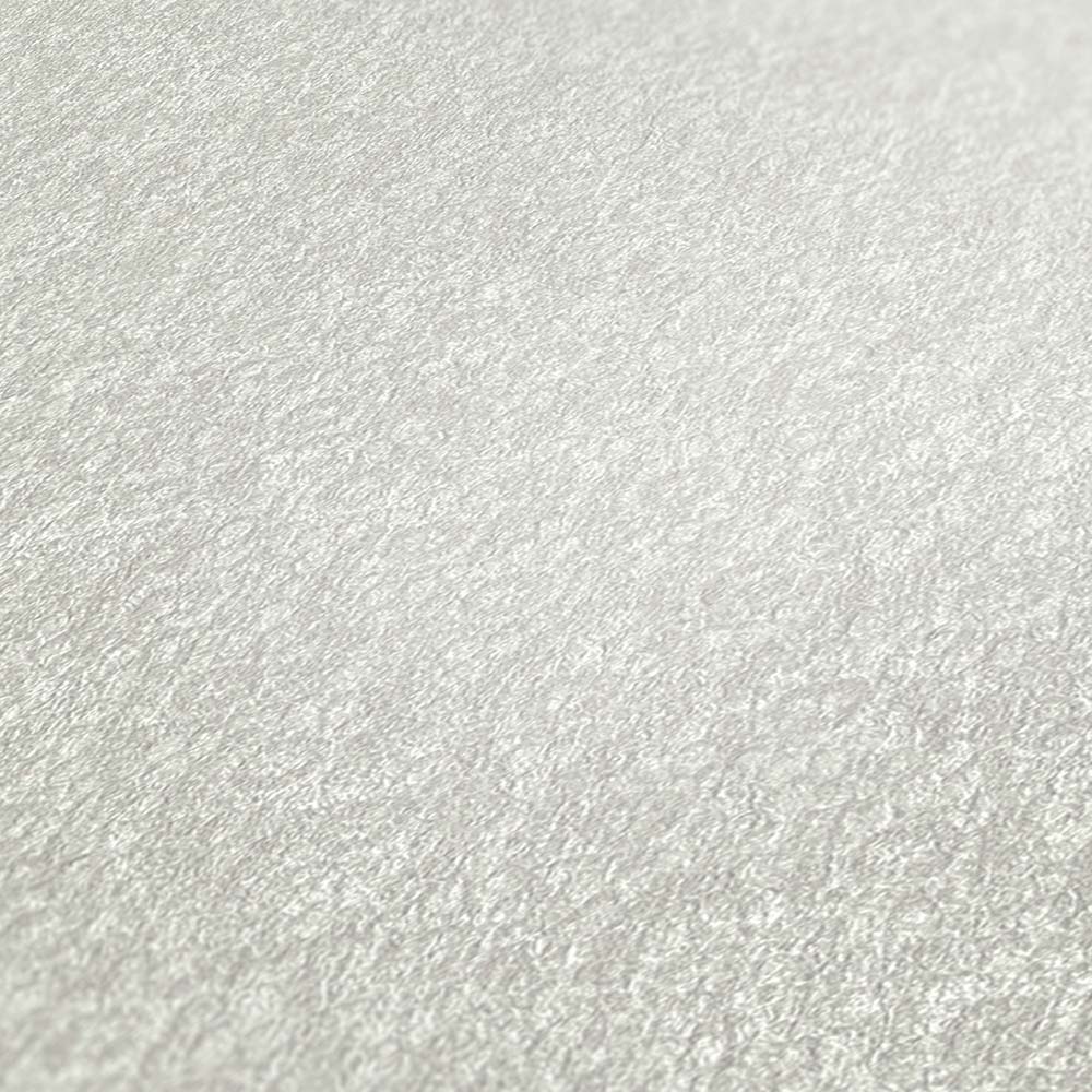  Tapete Vlies Einfarbig Struktur Glitzer Weiß 38097-5