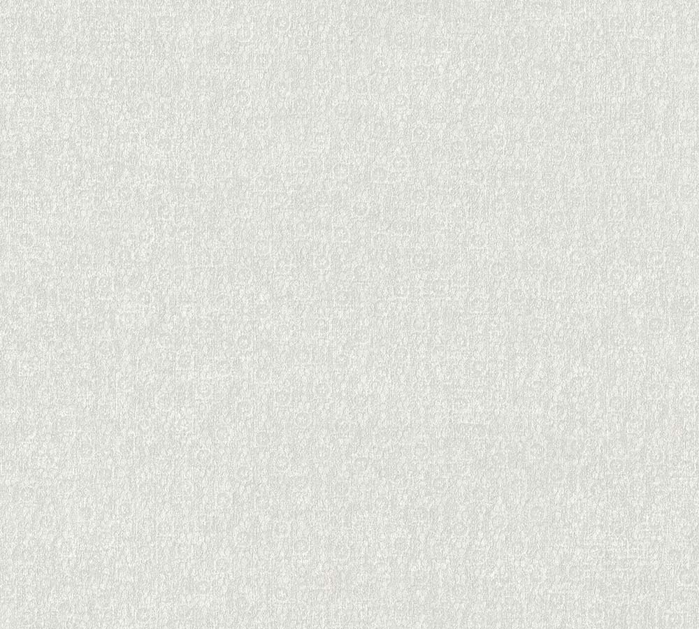  Tapete Vlies Einfarbig Struktur Glitzer Weiß 38097-5