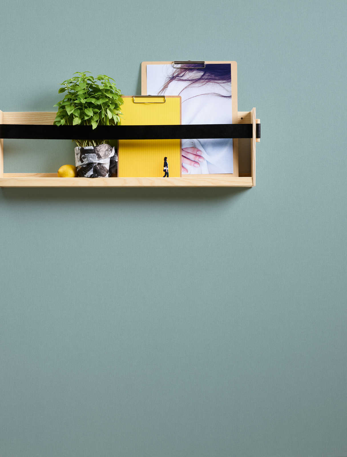  Tapete Vlies Einfarbig Struktur Blau-grau 37749-9