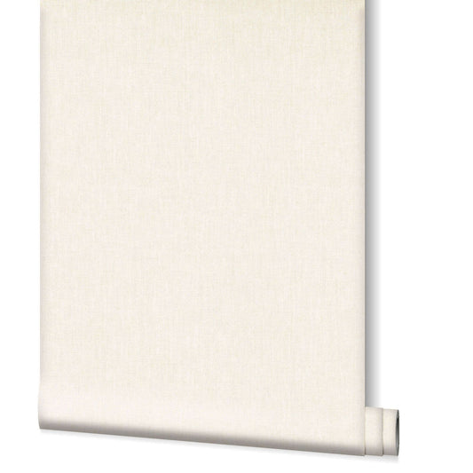  Tapete Vlies Einfarbig Textil Creme Metallic 31631