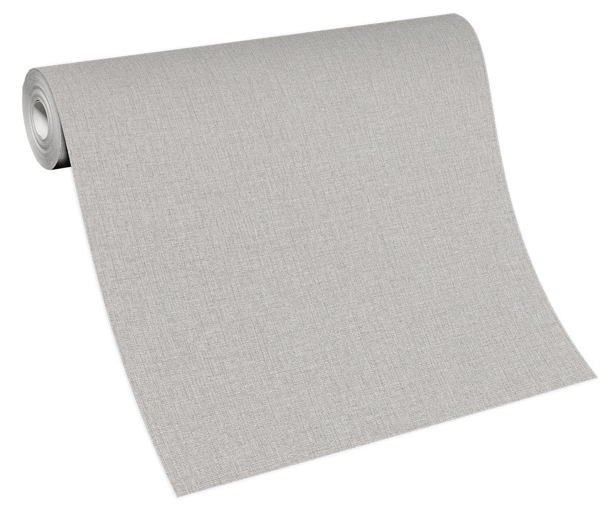  Tapete Vlies Einfarbig Textil Grau 10215-10
