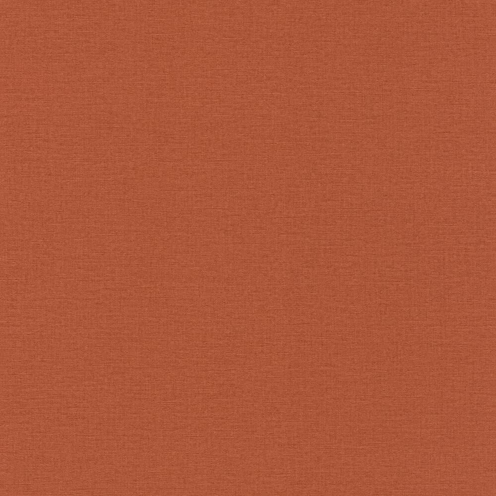  Tapete Vlies Einfarbig Textil Orange-rot Rasch 449051