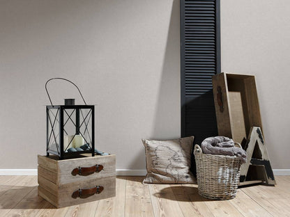  Tapete Vlies Einfarbig Used-Look Beige-grau 36721-4