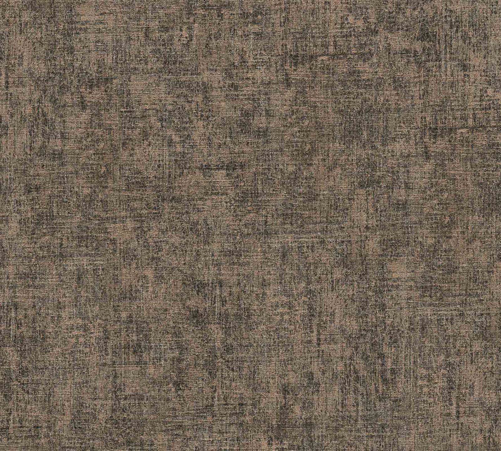 A.S. Creation Tapete Vlies Einfarbig Braun Schwarz Metallic 32261-1