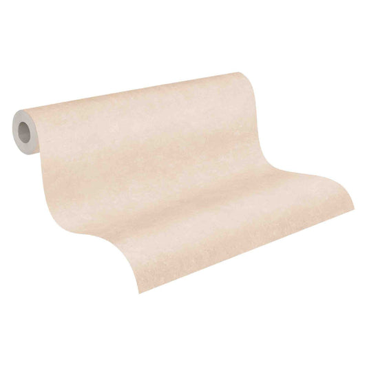 A.S. Creation Tapete Vlies Einfarbig Creme-beige 37656-6